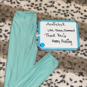 Lularoe OS Teal Leggings